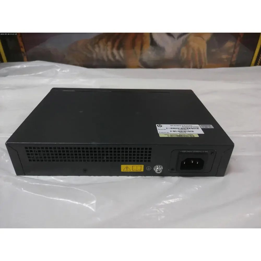 JG221A#ACF HP Networking 3100-8 v2 SI 8-Ports 10/100 RJ-45